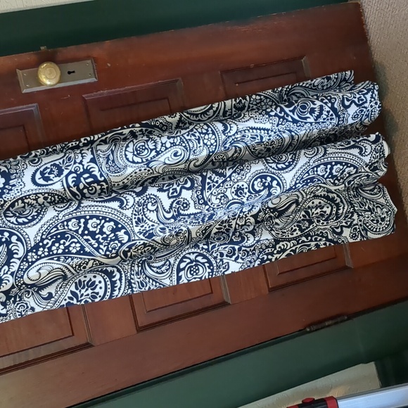 Talbots Knit Jersey Maxi Dress Paisley - Picture 5 of 9